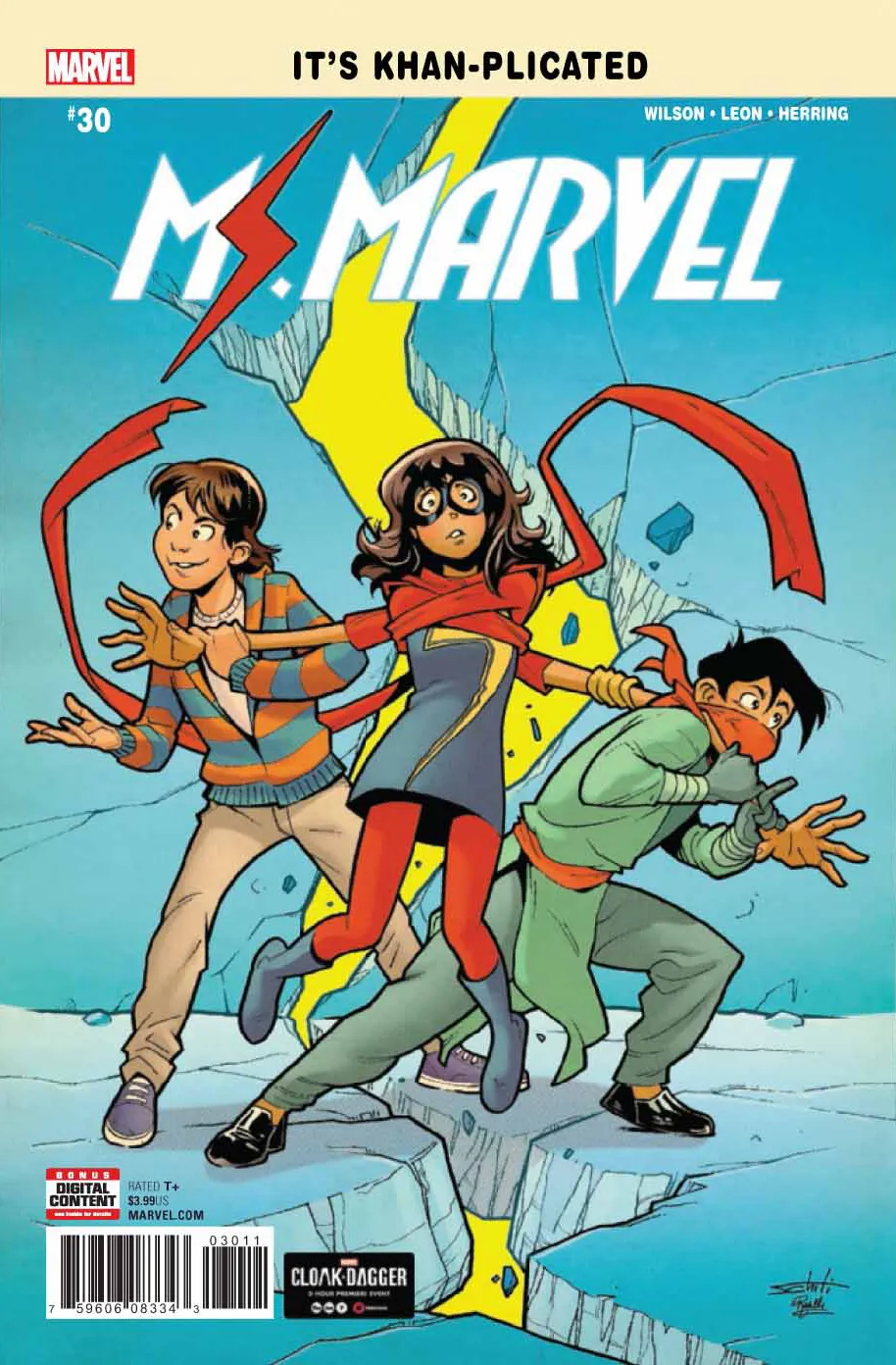 Cover of Ms. Marvel #30