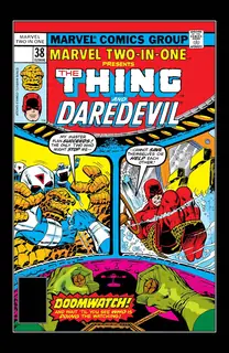 Cover of Marvel Two-in-One #38