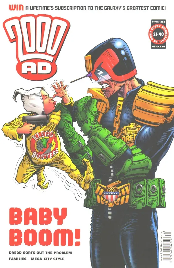 Cover of 2000 AD #1262