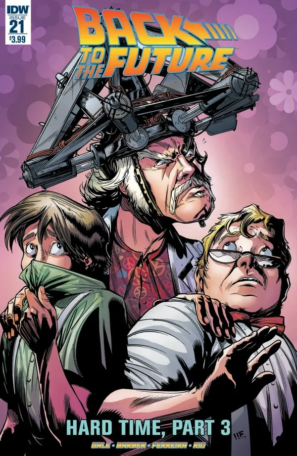 Cover of Back to the Future #21