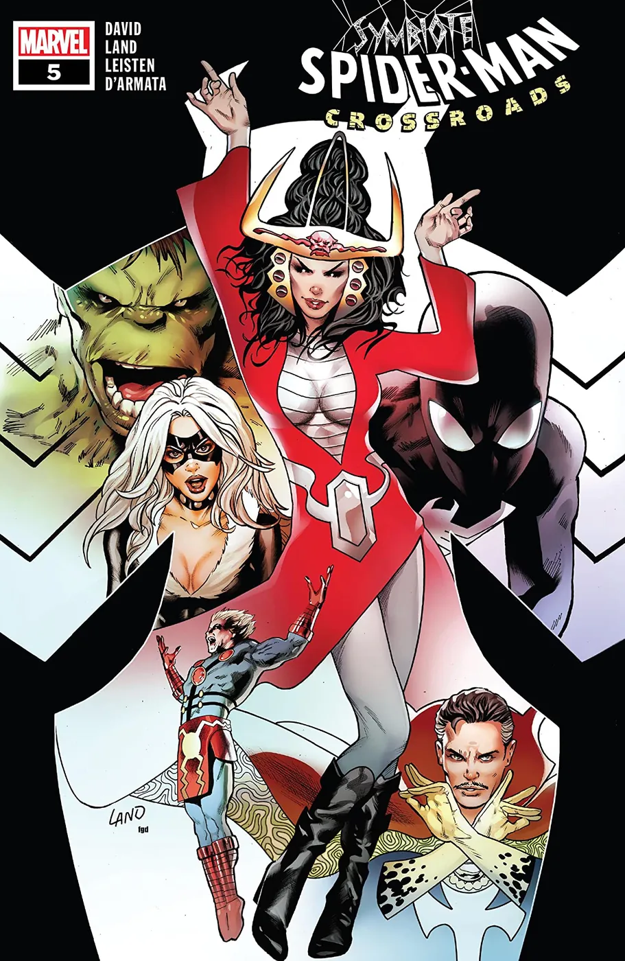 Cover of Symbiote Spider-Man: Crossroads #5