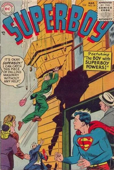 Cover of Superboy #39
