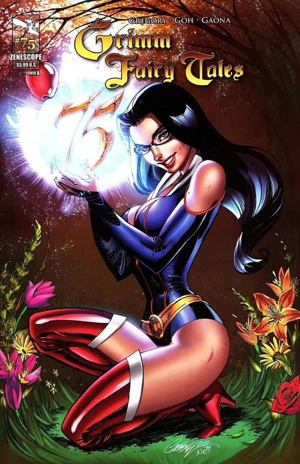 Cover of Grimm Fairy Tales #75