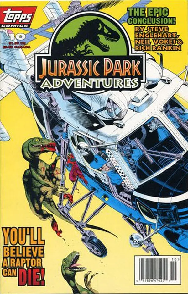 Cover of Jurassic Park Adventures #10