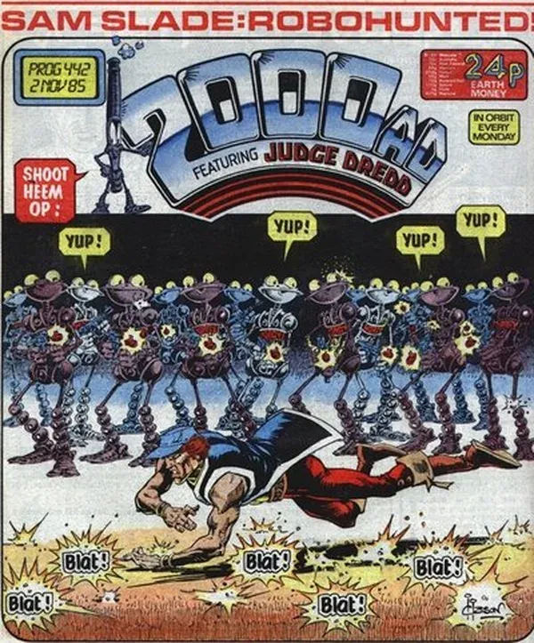 Cover of 2000 AD #442