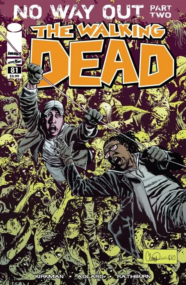 Cover of The Walking Dead #81