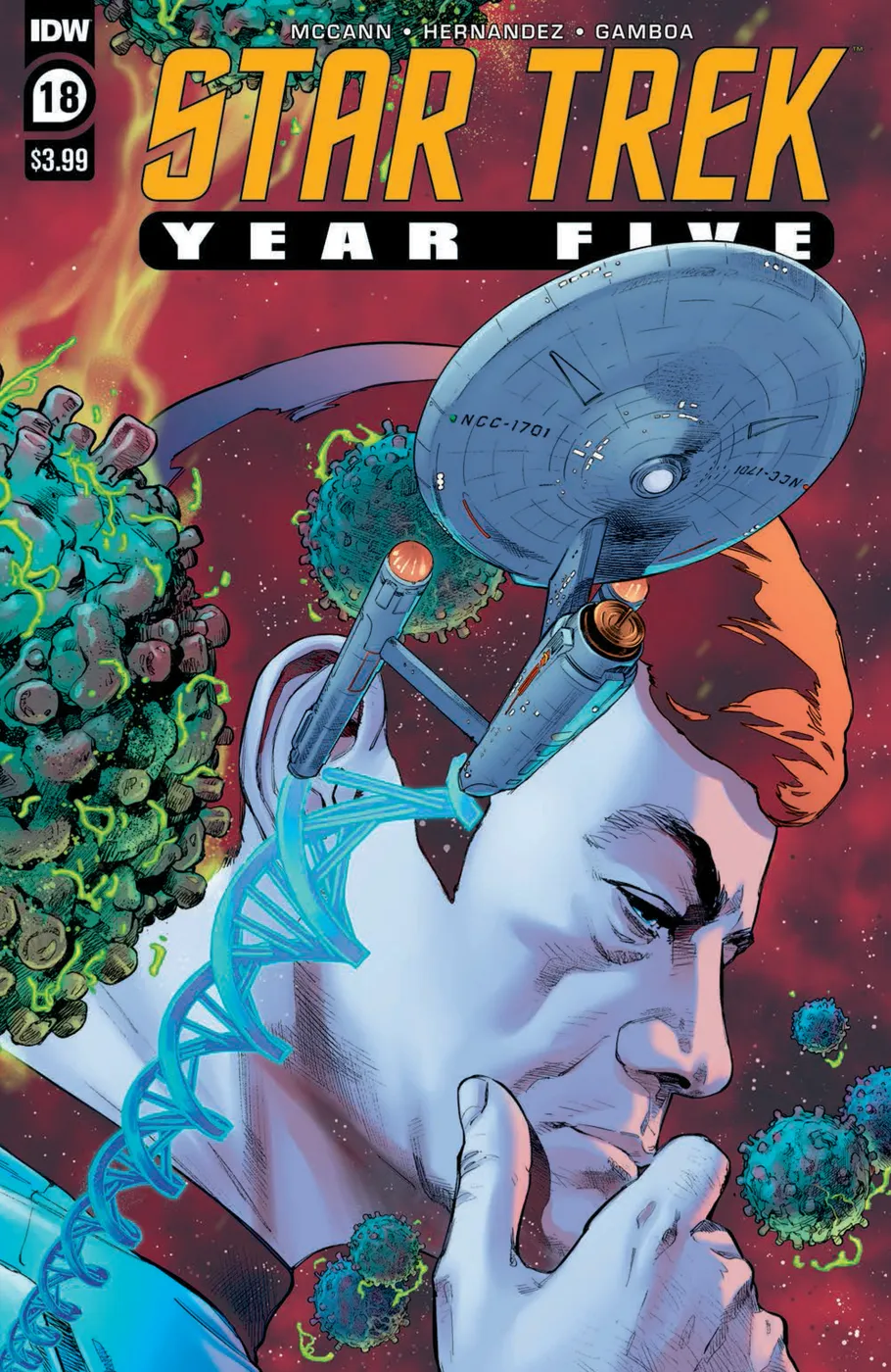 Cover of Star Trek: Year Five #18