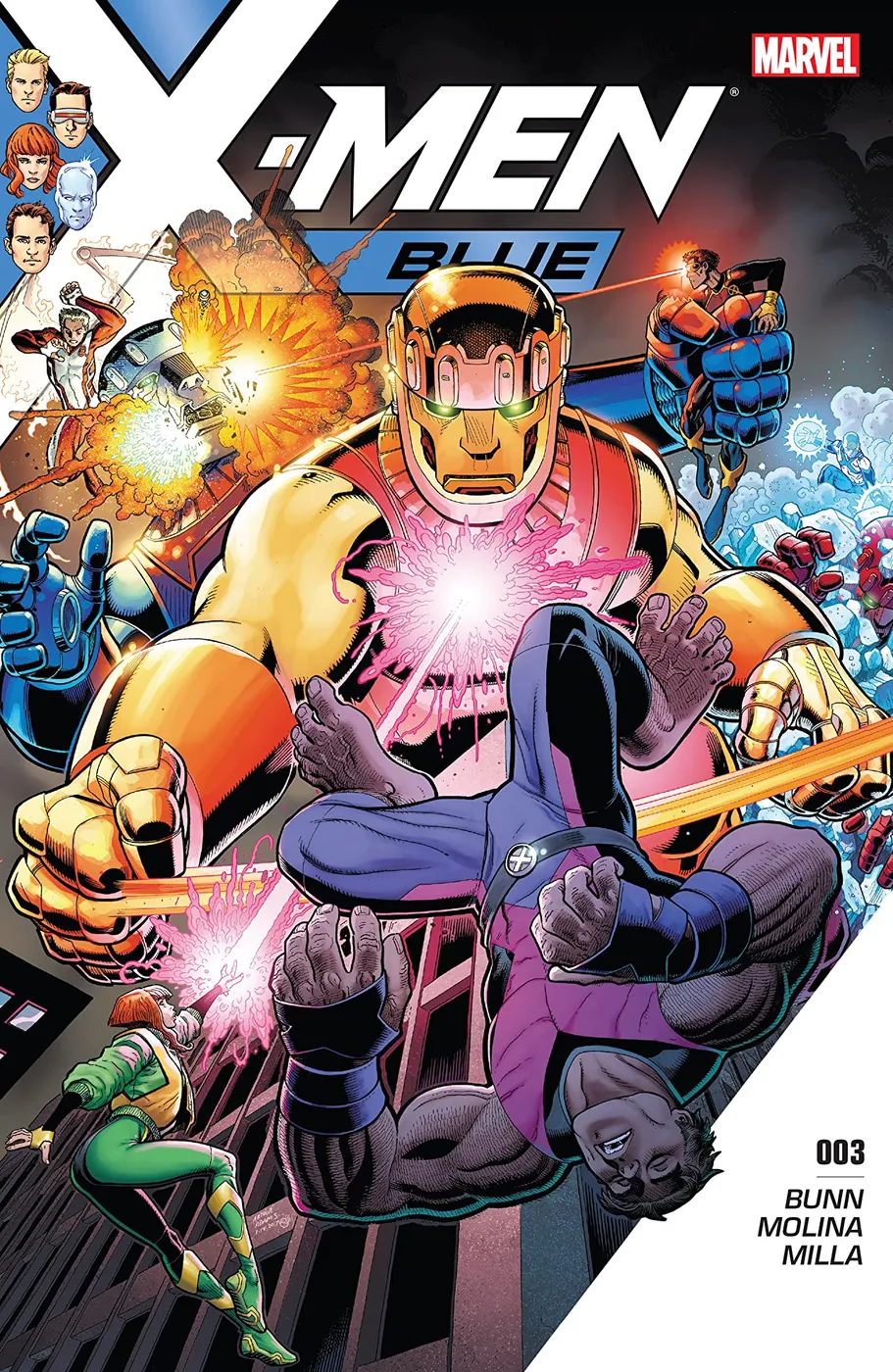 Cover of X-Men: Blue #3