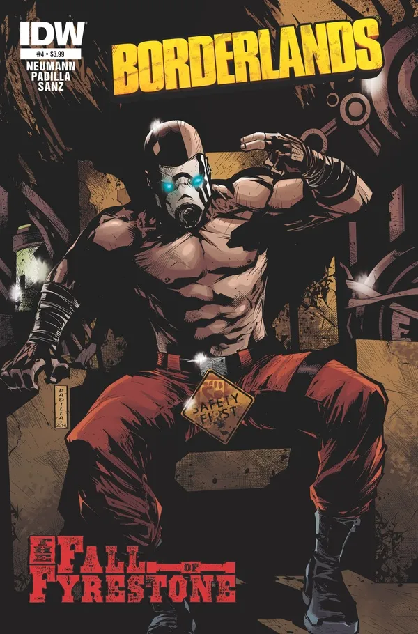Cover of Borderlands: The Fall of Fyrestone #4