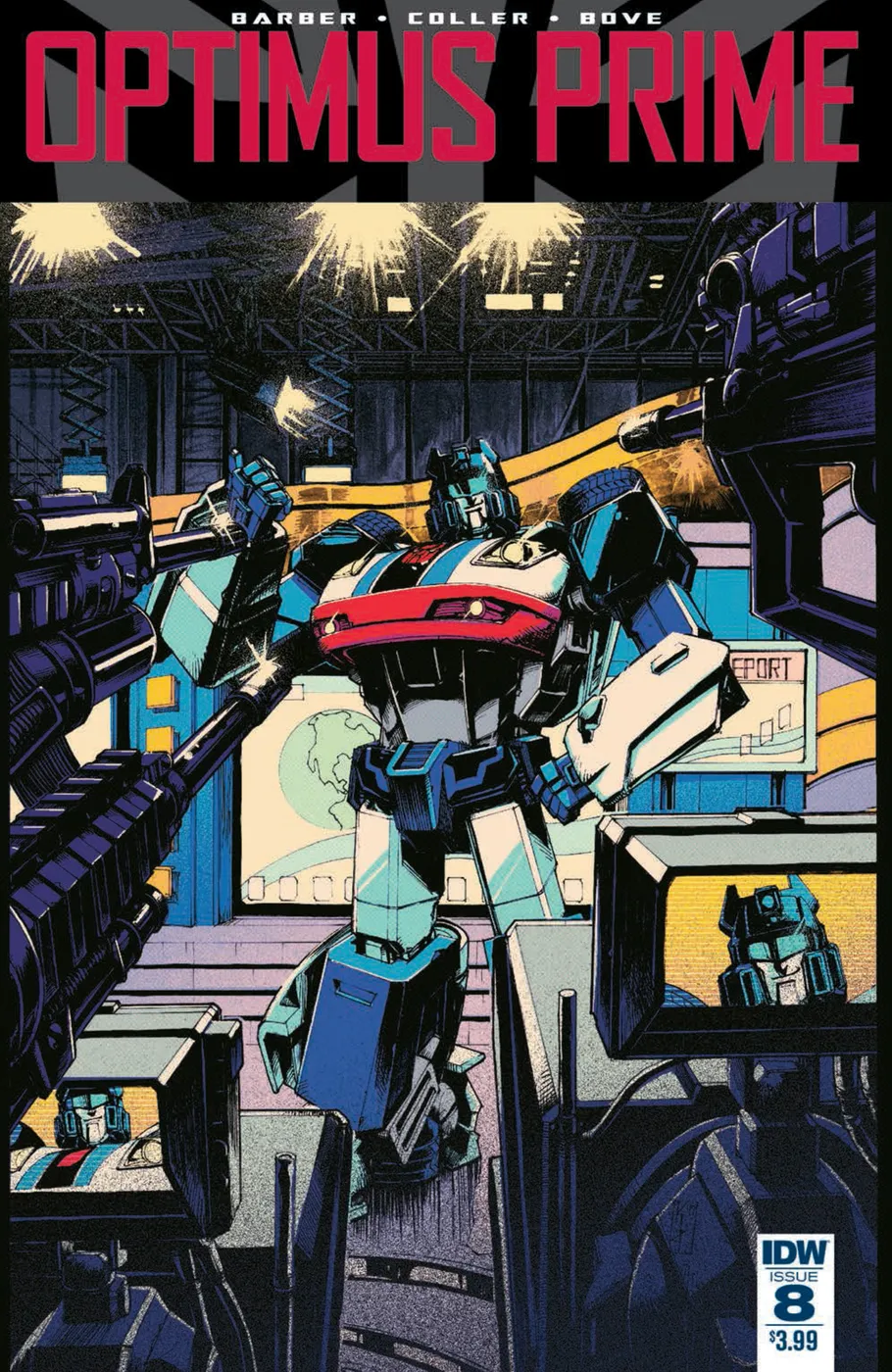 Cover of Optimus Prime #8