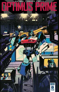 Cover of Optimus Prime #8