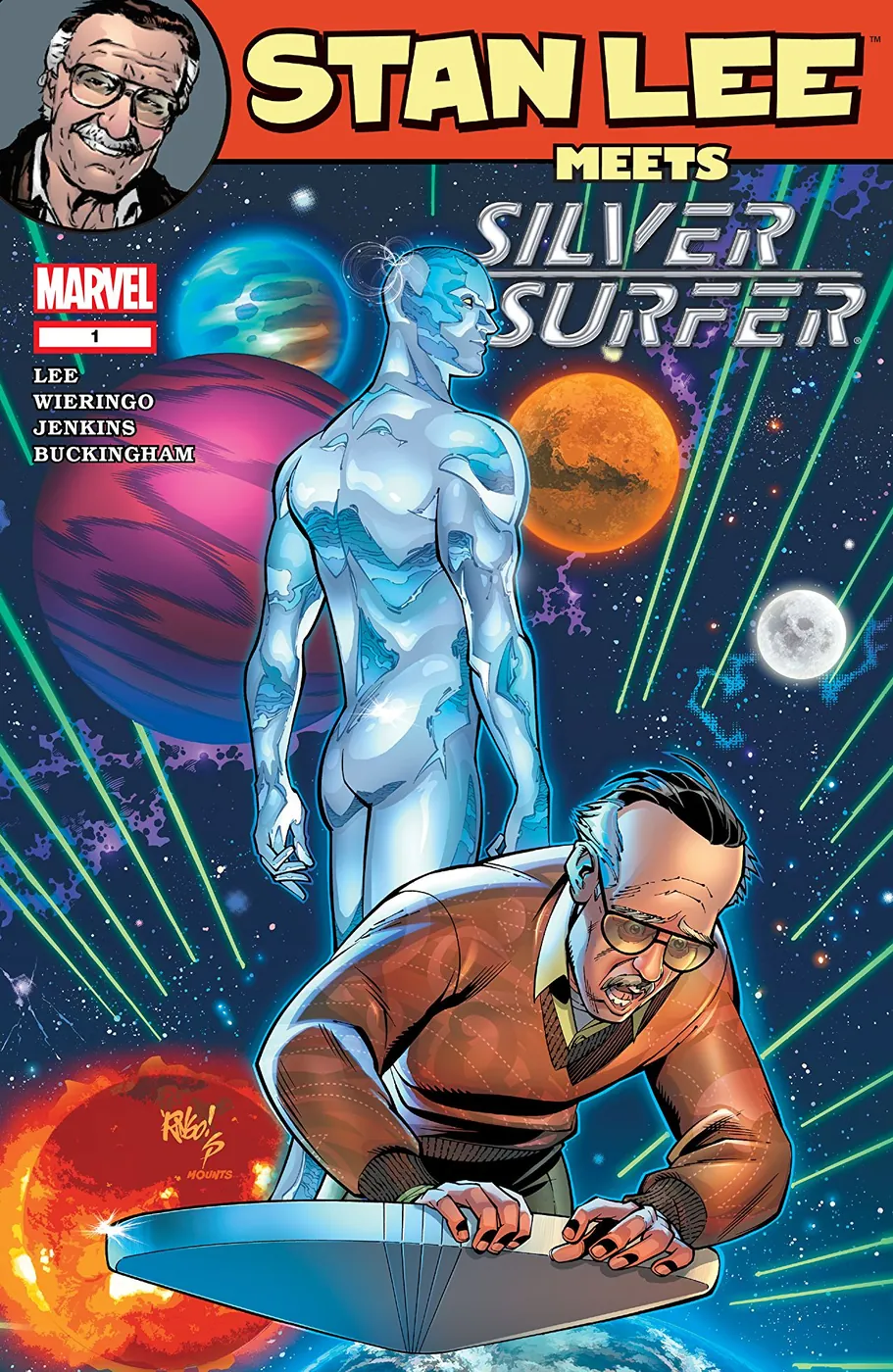 Cover of Stan Lee Meets Silver Surfer #1