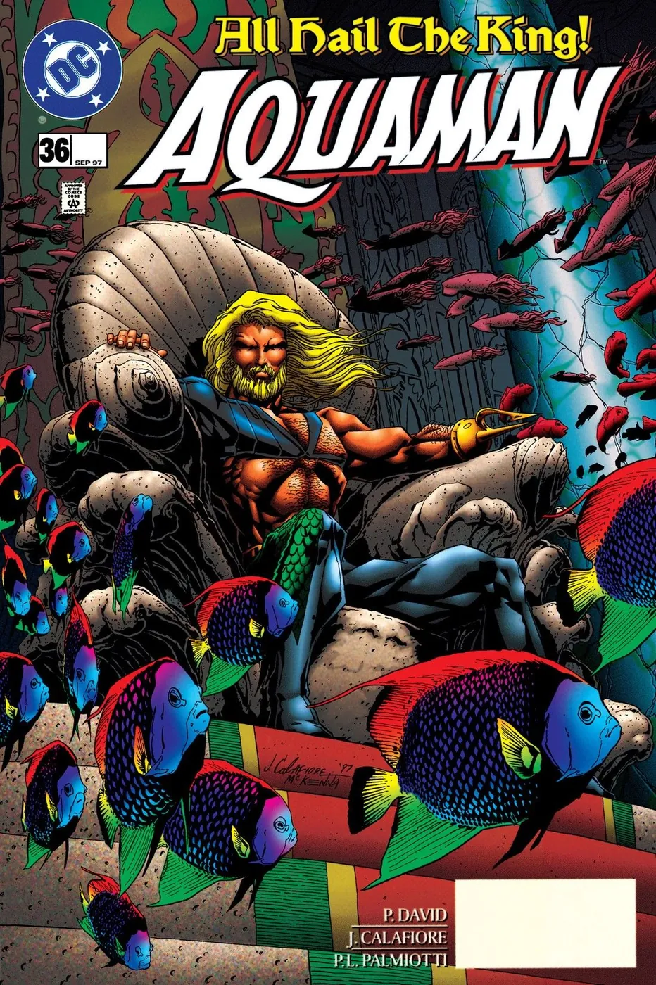 Cover of Aquaman #36
