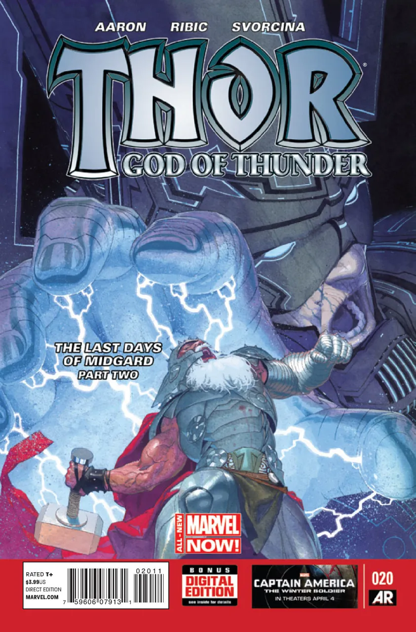 Cover of Thor: God of Thunder #20
