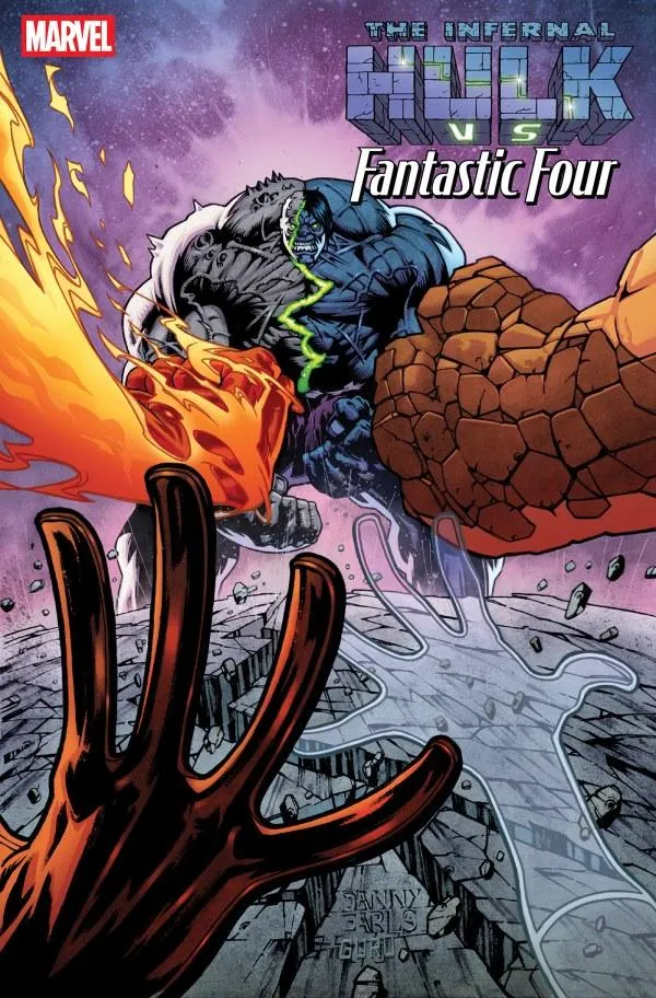 Cover of Infernal Hulk vs. Fantastic Four #1