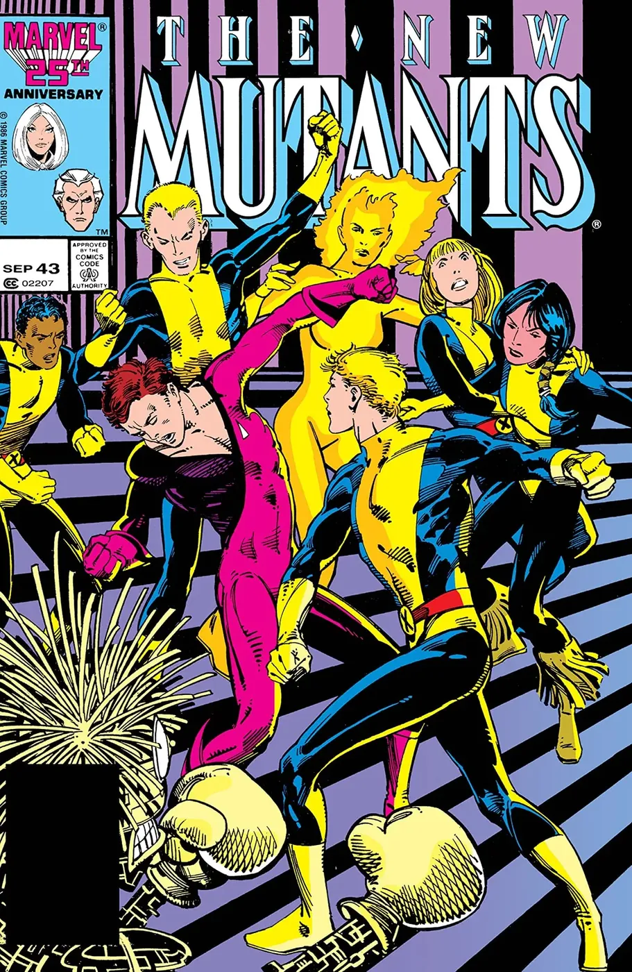 Cover of The New Mutants #43