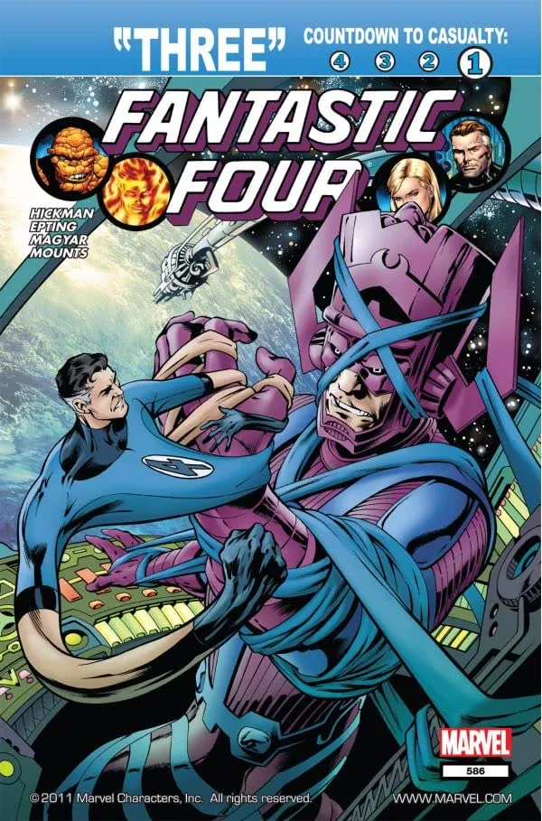 Cover of Fantastic Four #586