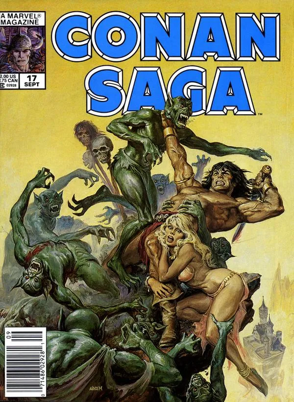 Cover of Conan Saga #17