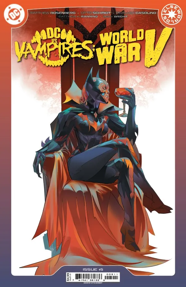 Cover of DC vs. Vampires: World War V #5