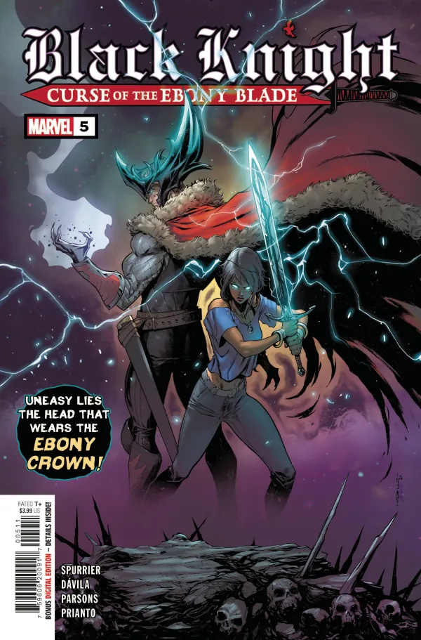Cover of Black Knight: Curse of the Ebony Blade #5