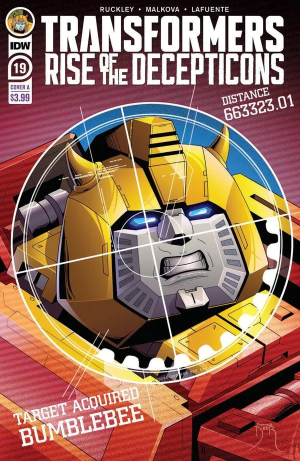 Cover of Transformers #19