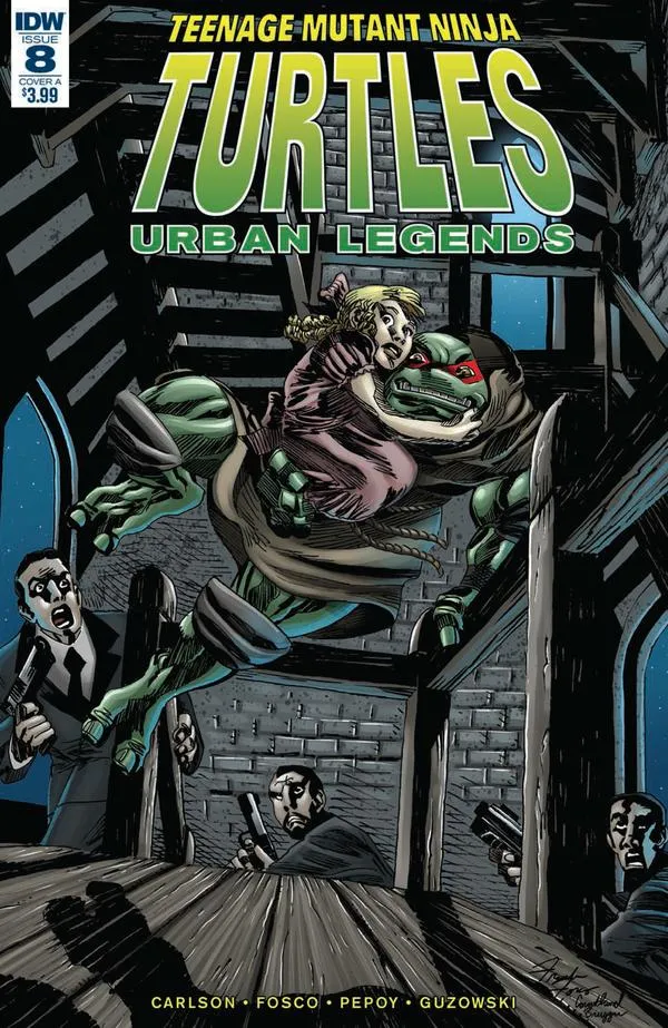 Cover of Teenage Mutant Ninja Turtles: Urban Legends #8