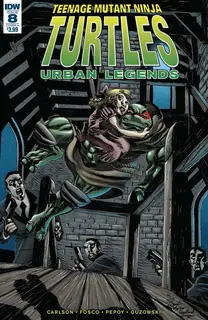 Cover of Teenage Mutant Ninja Turtles: Urban Legends #8