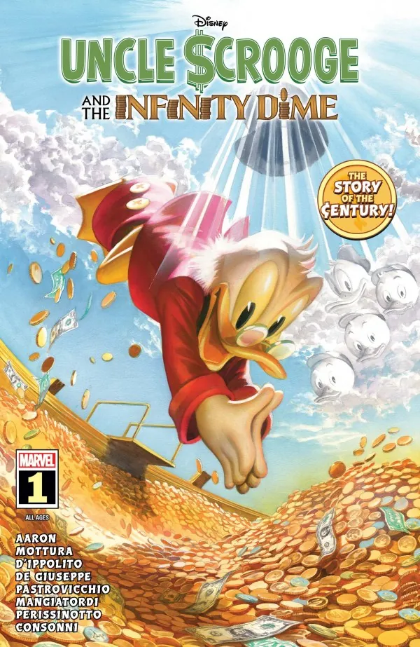 Cover of Uncle Scrooge and the Infinity Dime #1