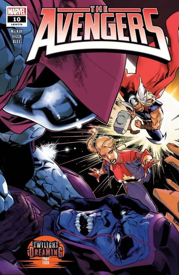 Cover of Avengers #10 (776)