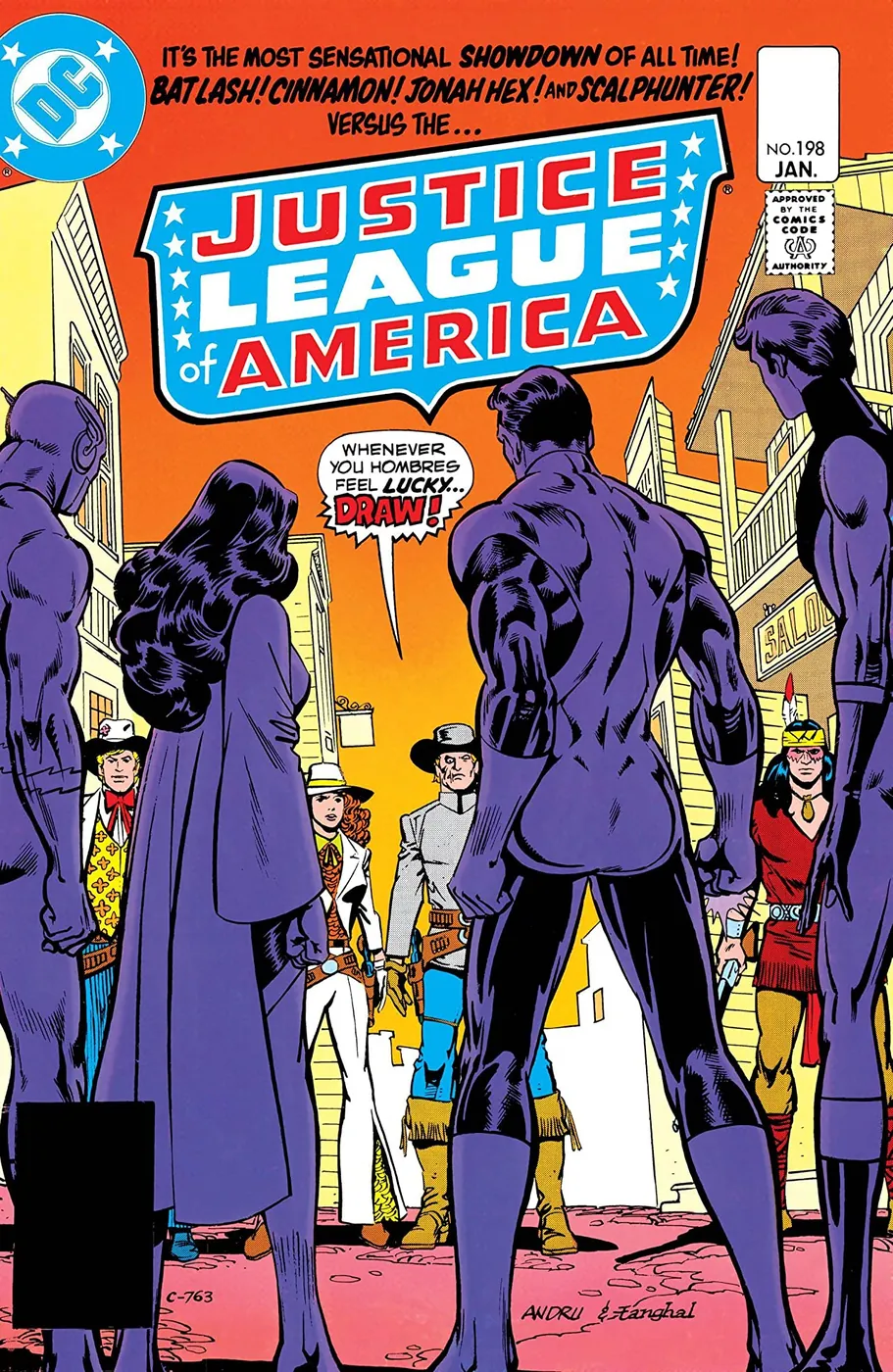 Cover of Justice League of America #198