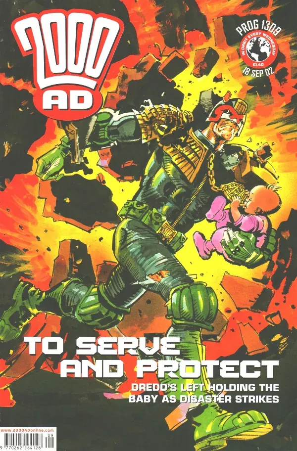Cover of 2000 AD #1309