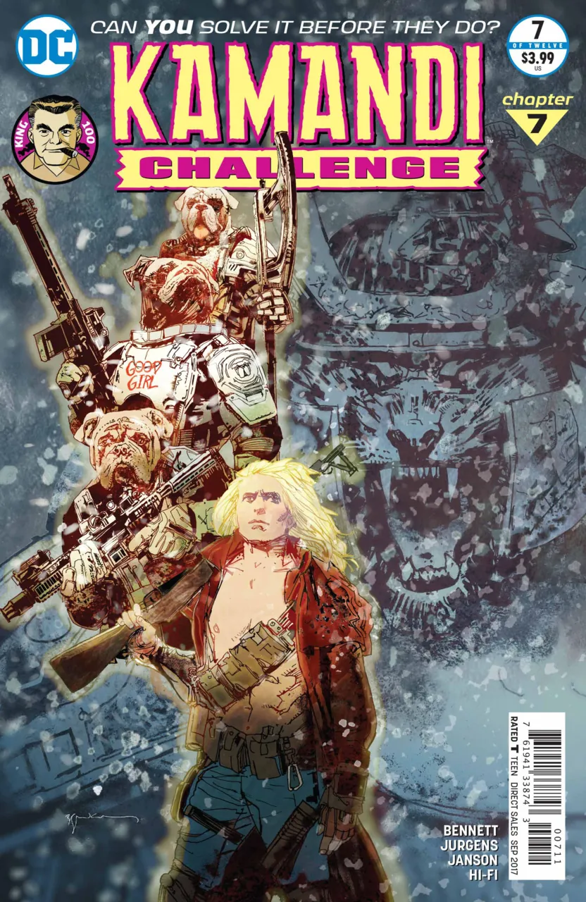 Cover of The Kamandi Challenge #7