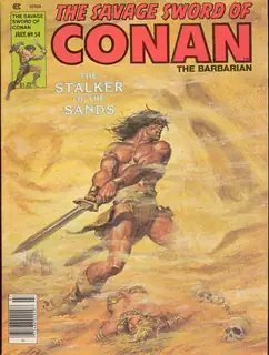 Cover of The Savage Sword of Conan #54