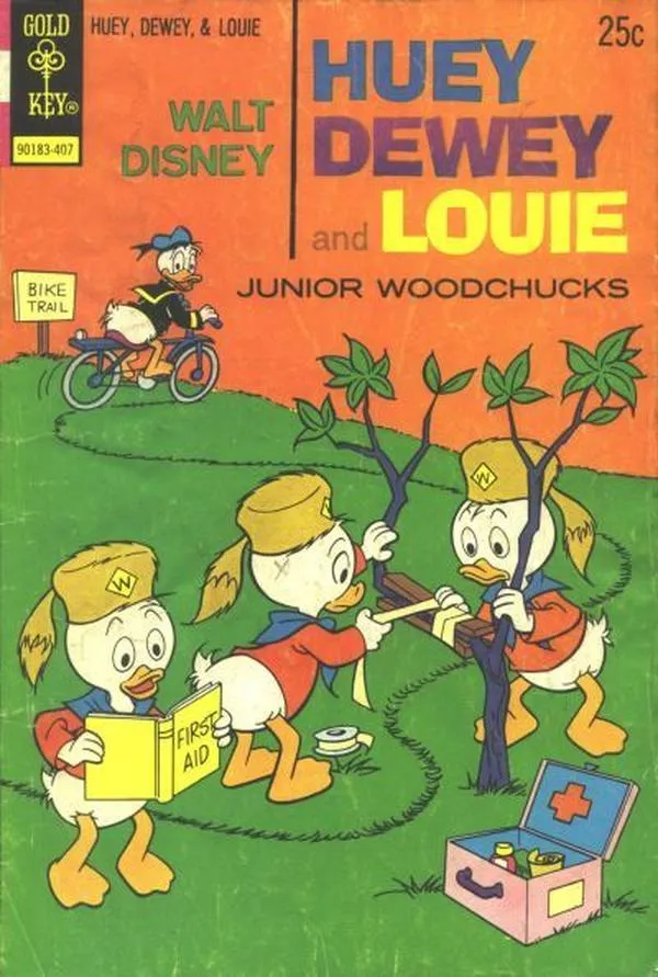 Cover of Walt Disney Huey, Dewey and Louie Junior Woodchucks #27