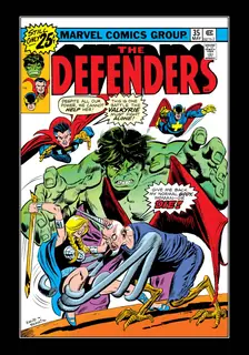 Cover of The Defenders #35
