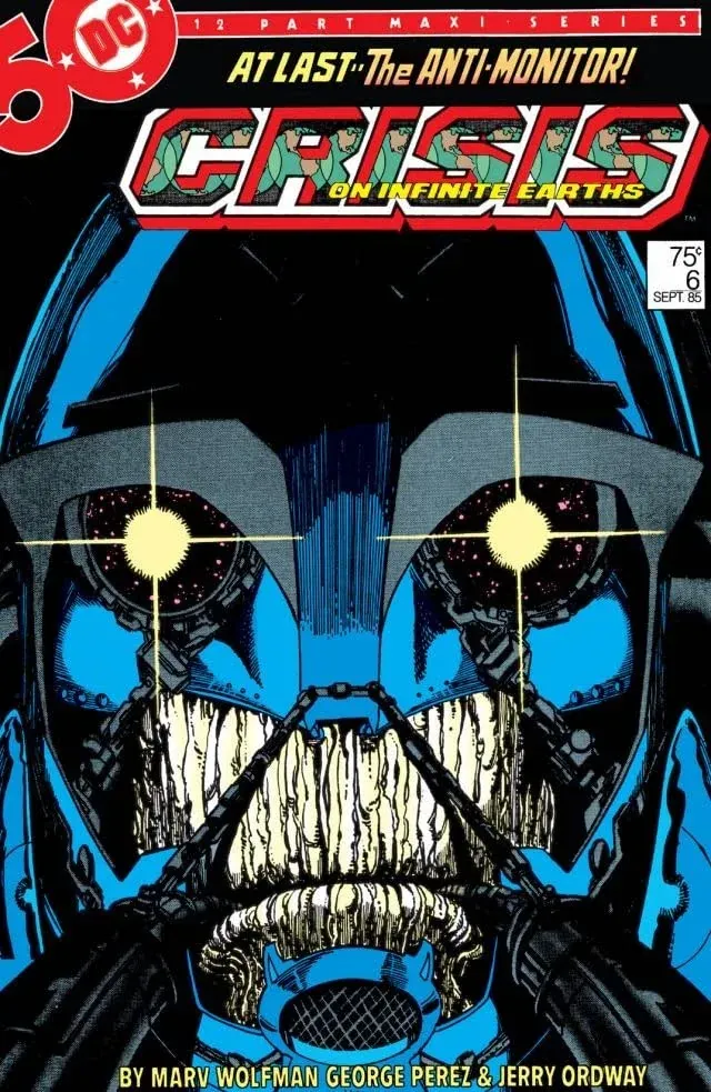 Cover of Crisis on Infinite Earths #6