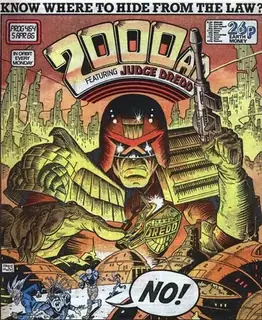 Cover of 2000 AD #464