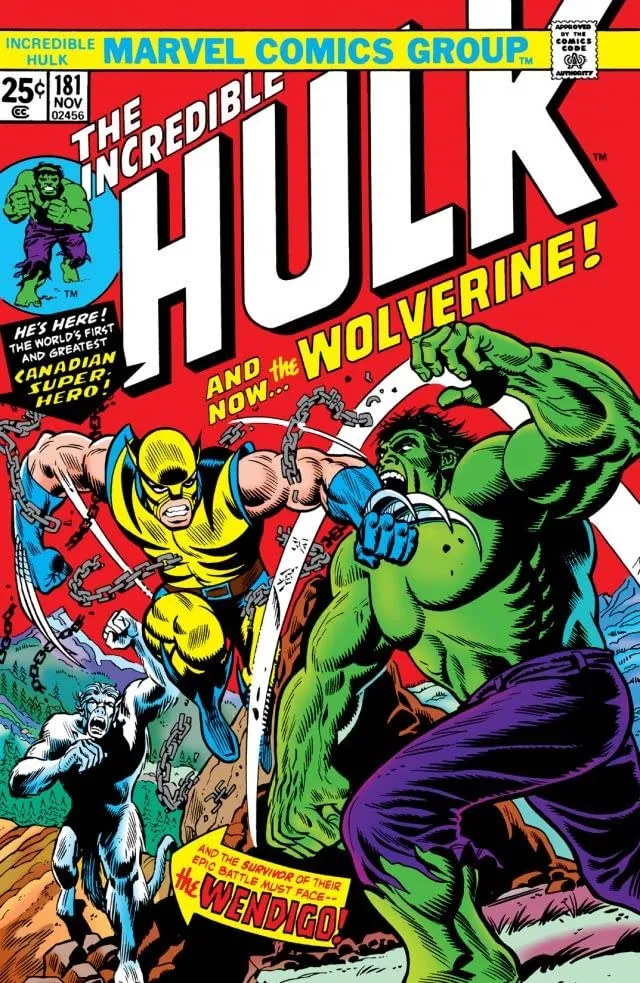 Cover of The Incredible Hulk #181