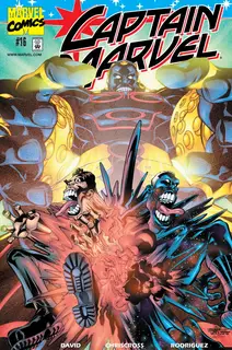 Cover of Captain Marvel #16