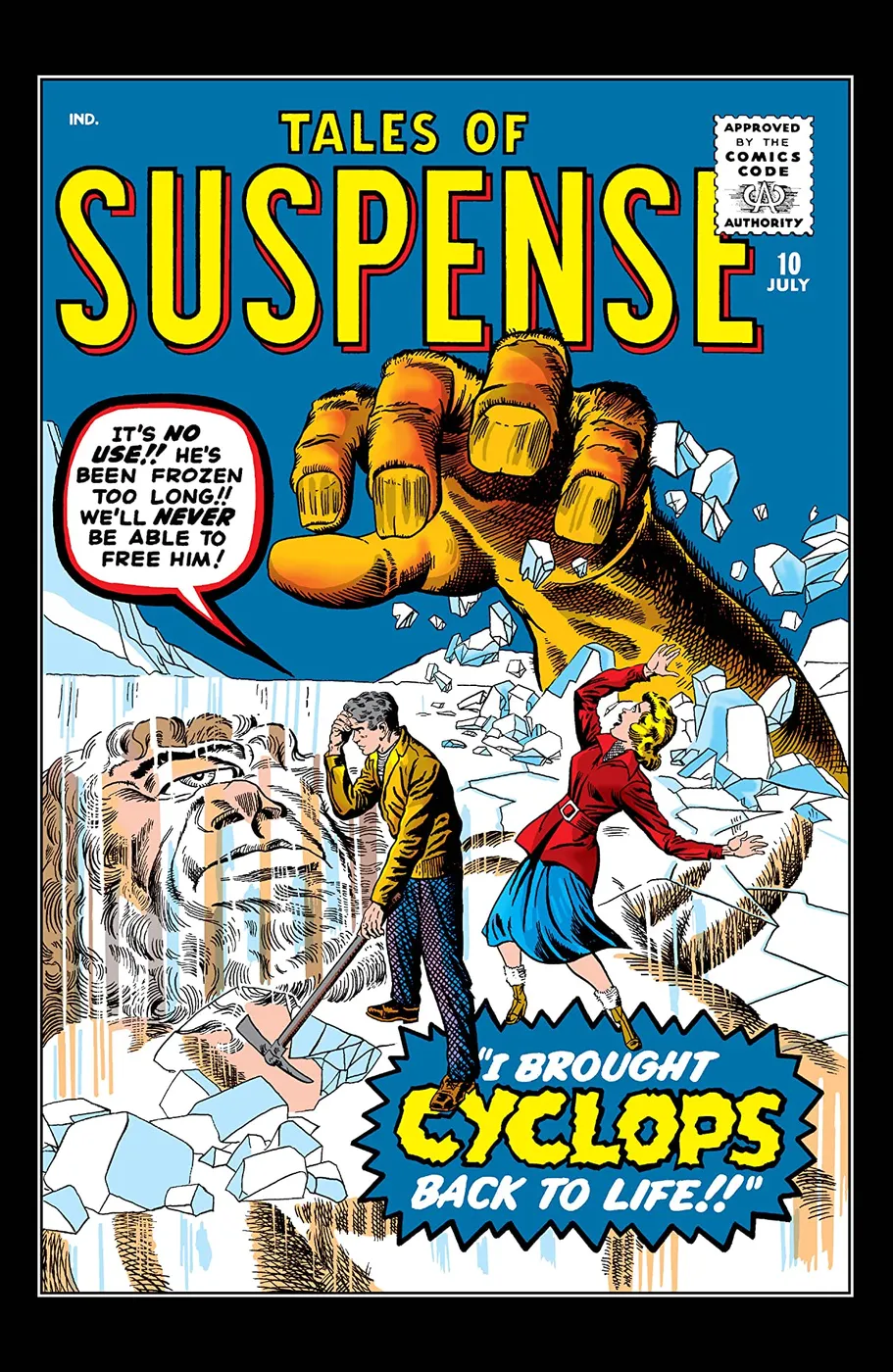 Cover of Tales of Suspense #10