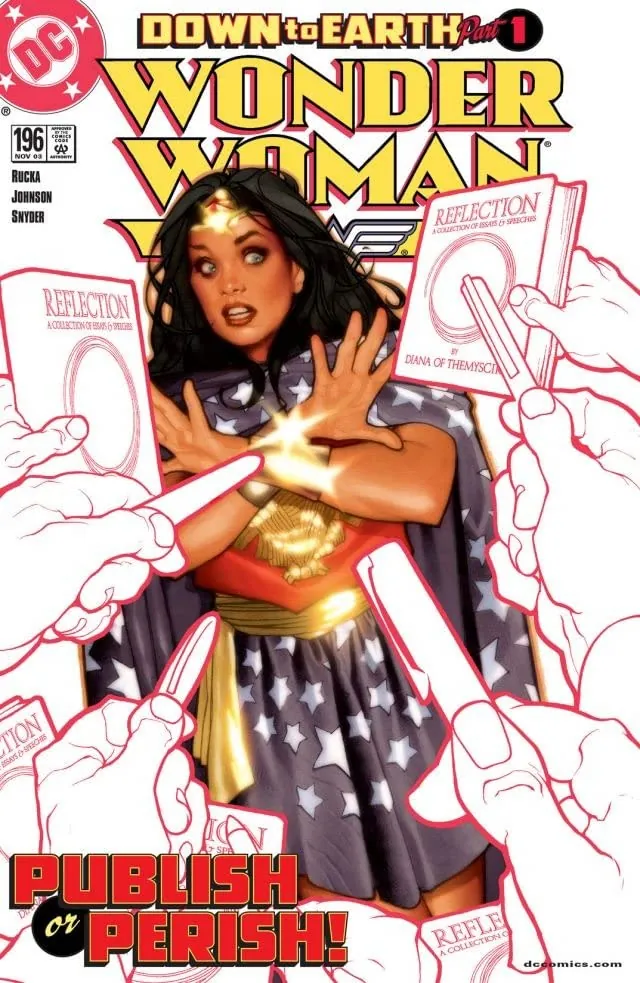 Cover of Wonder Woman #196