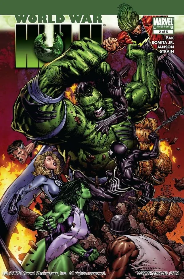 Cover of World War Hulk #2