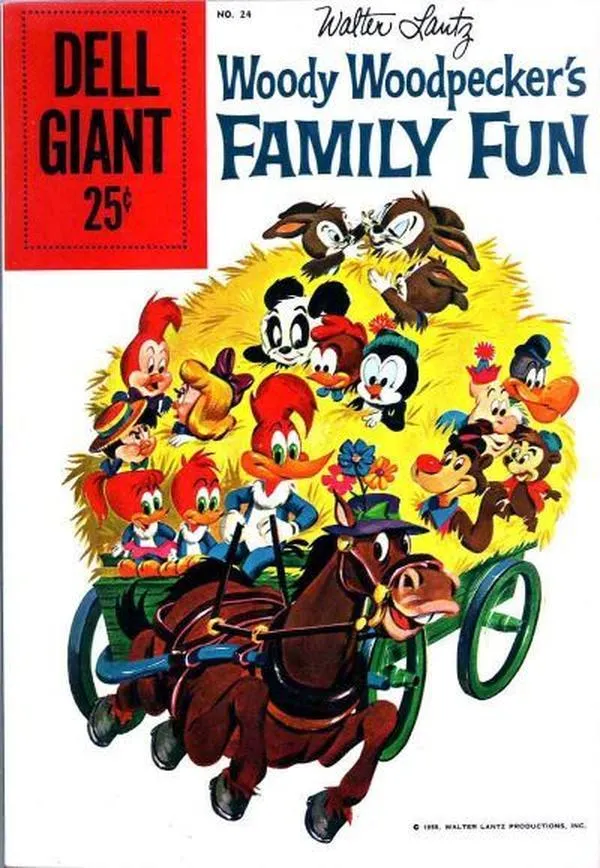 Cover of Dell Giant #24