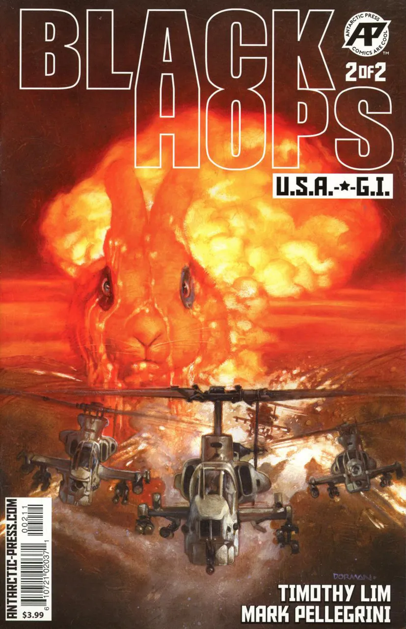 Cover of Black Hops: U.S.A.-*-G.I. #2