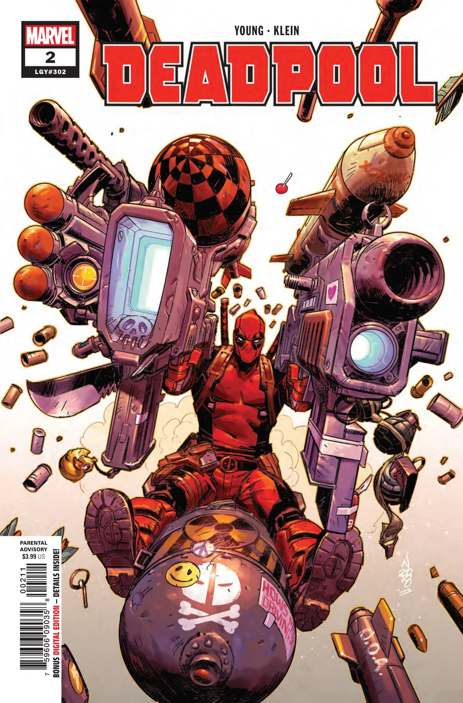 Cover of Deadpool #2 (302)
