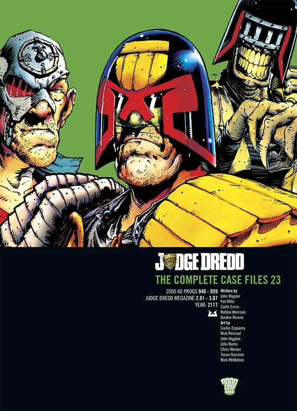 Cover of Judge Dredd: The Complete Case Files #23