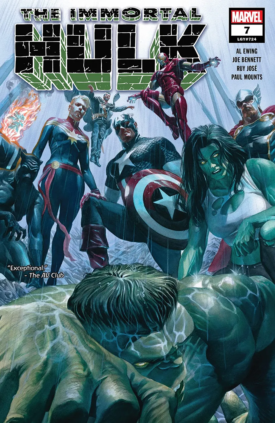 Cover of Immortal Hulk #7