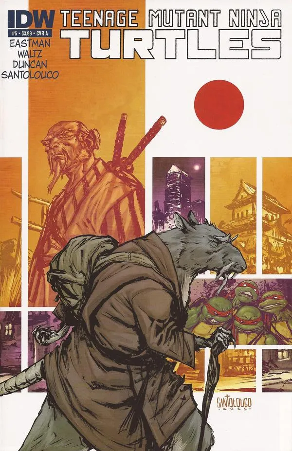 Cover of Teenage Mutant Ninja Turtles #5