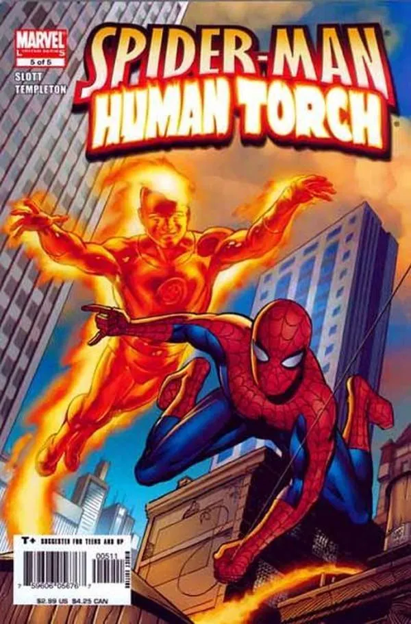 Cover of Spider-Man / Human Torch #5