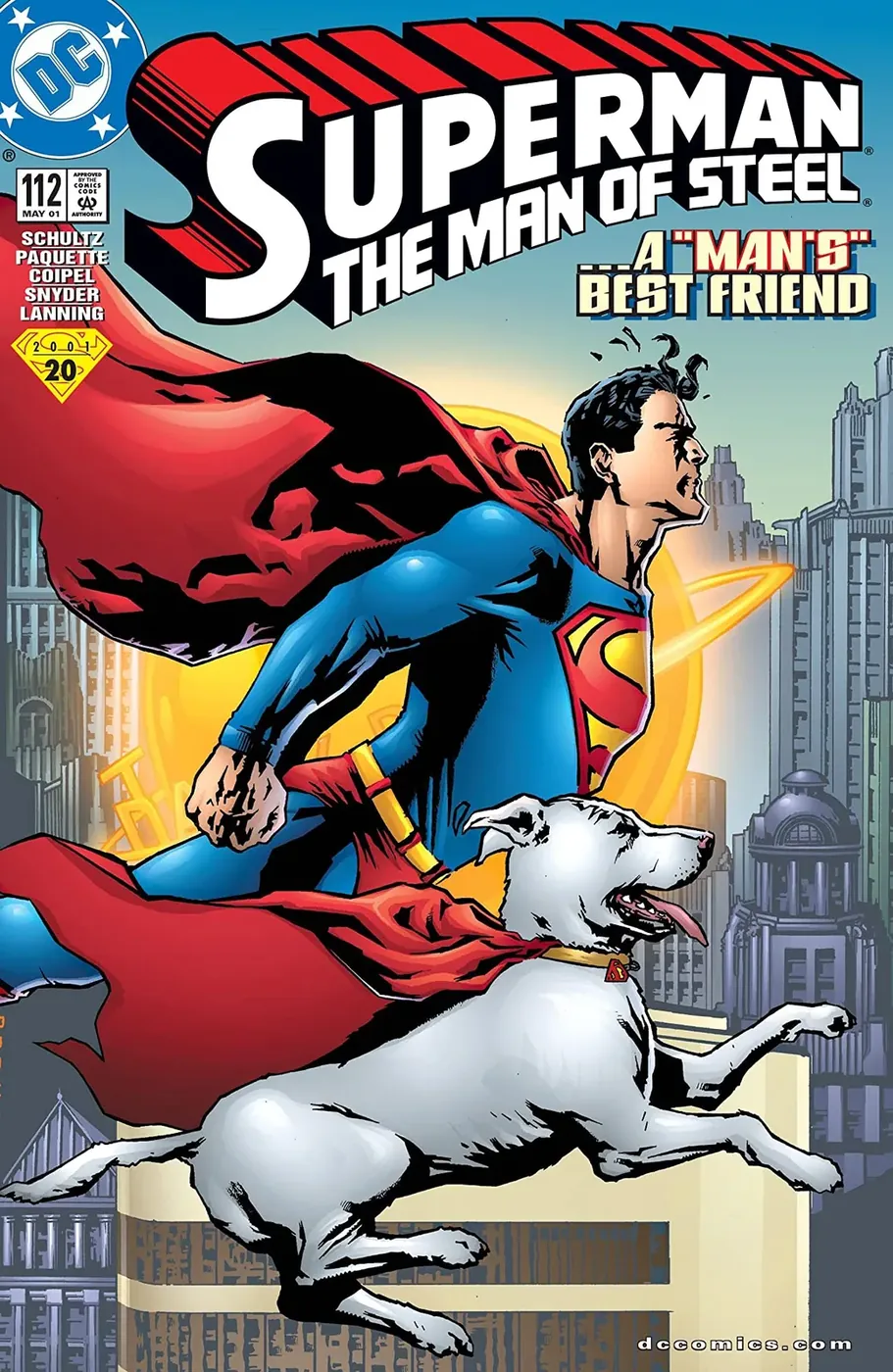 Cover of Superman: The Man of Steel #112